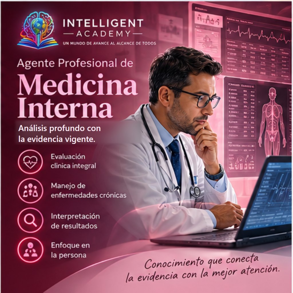 Agente Profesional de Medicina Interna — Intelligent Academy